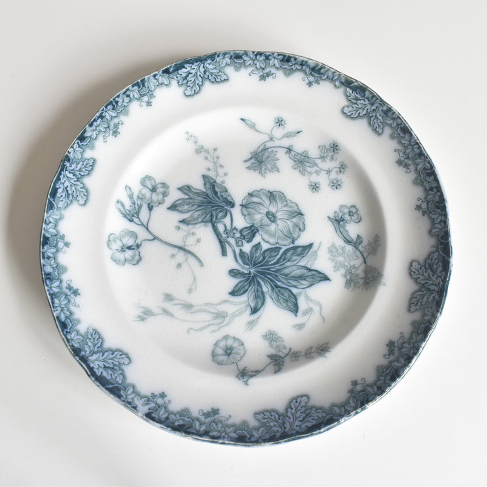 アンティークデザートプレート イギリス窯 N92 K