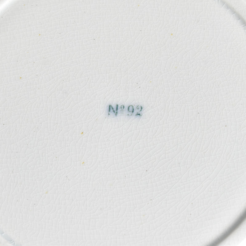Antique Dessert Plate, English Kiln, N92 L