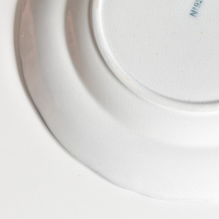 アンティークデザートプレート イギリス窯 N92 L