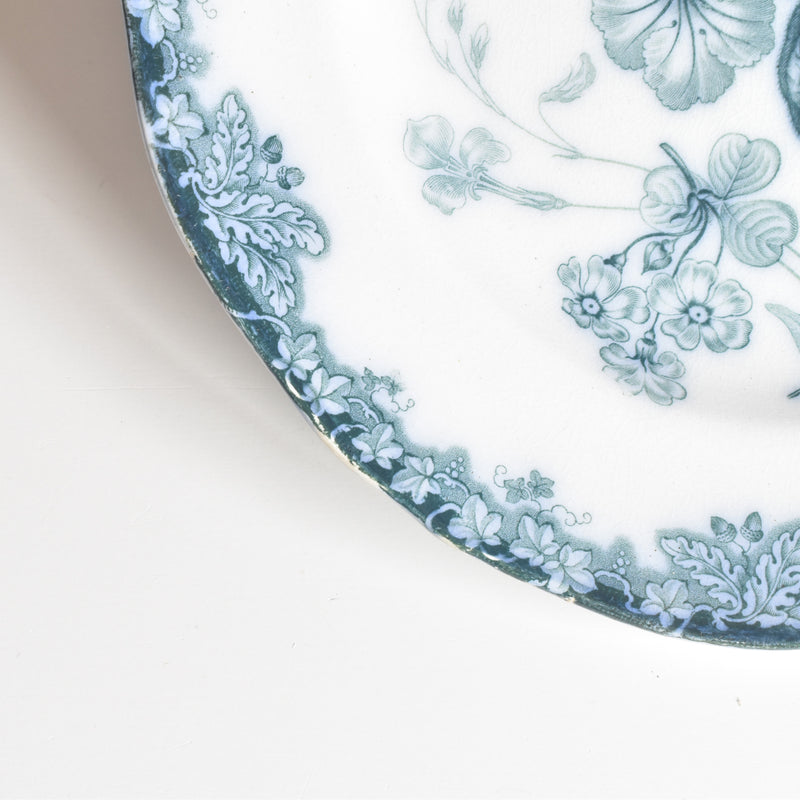 アンティークプレート イギリス窯 N92 B