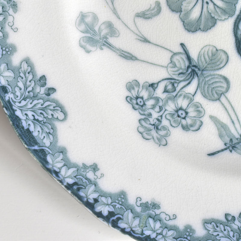 アンティークプレート イギリス窯 N92 C