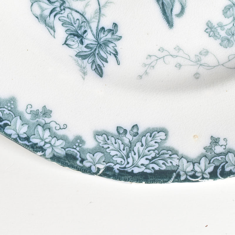 アンティークプレート イギリス窯 N92 D