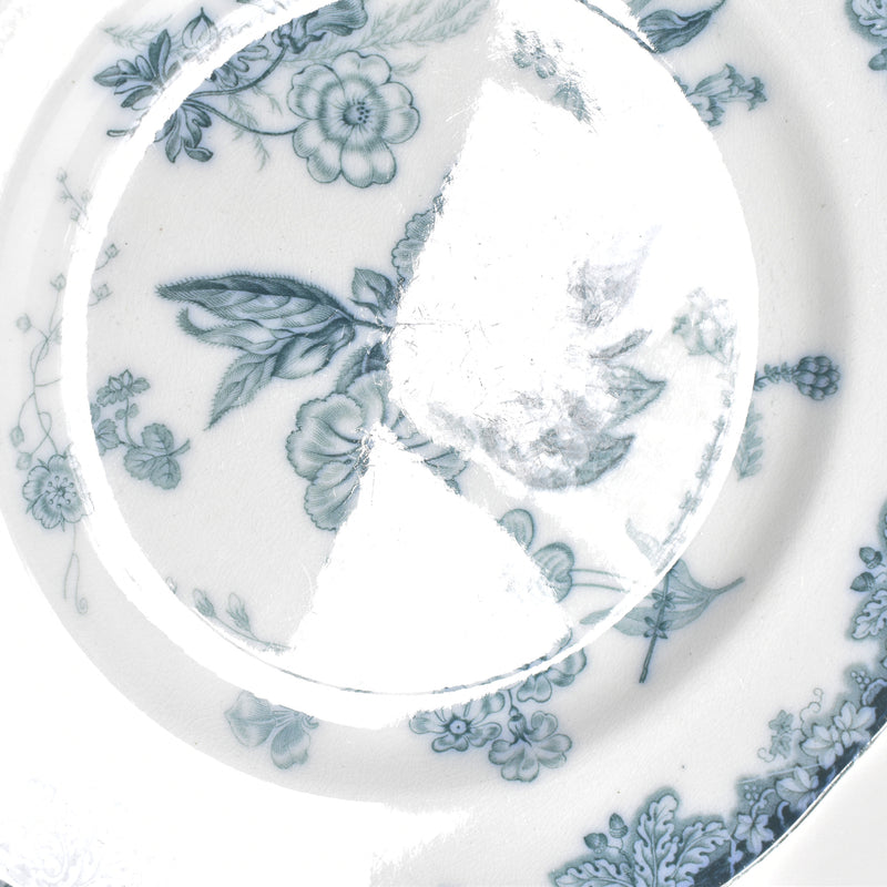 アンティークプレート イギリス窯 N92 D