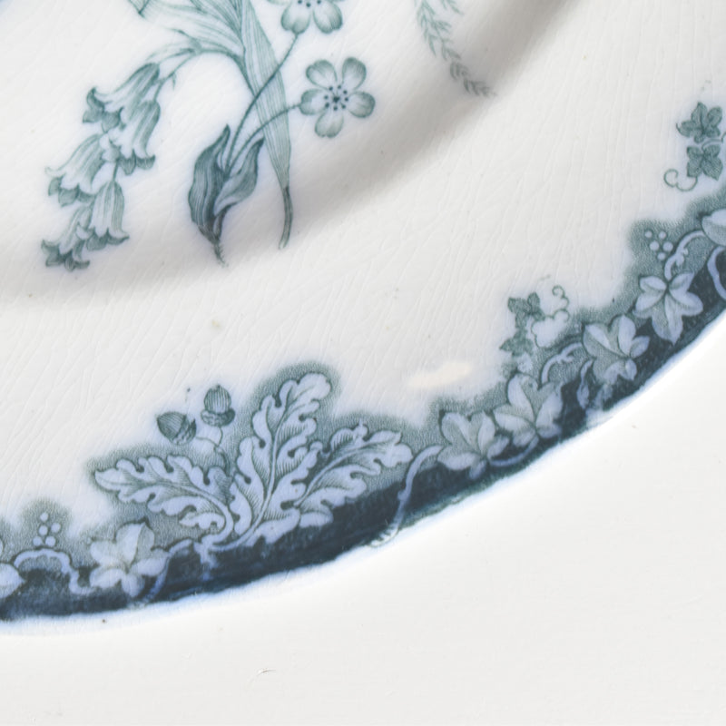 アンティークプレート イギリス窯 N92 G