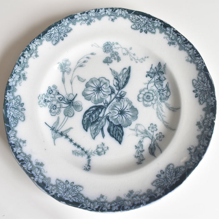 アンティークプレート イギリス窯 N92 G