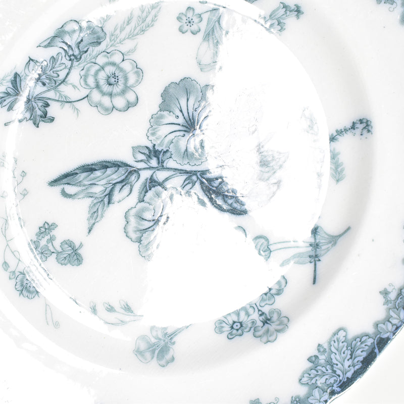 アンティークプレート イギリス窯 N92 G