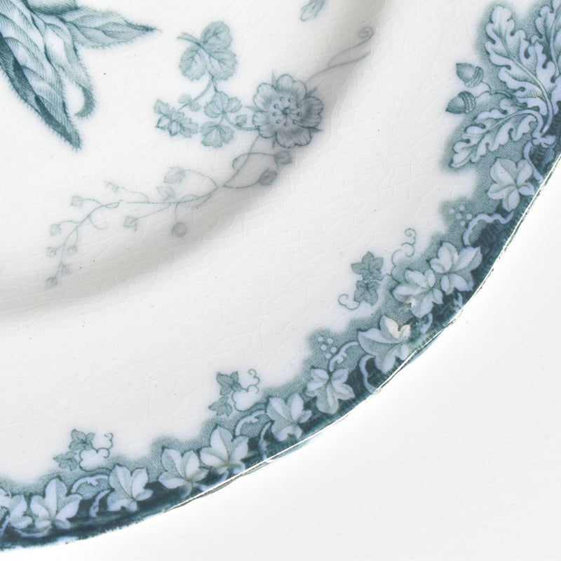 アンティークプレート イギリス窯 N92 H