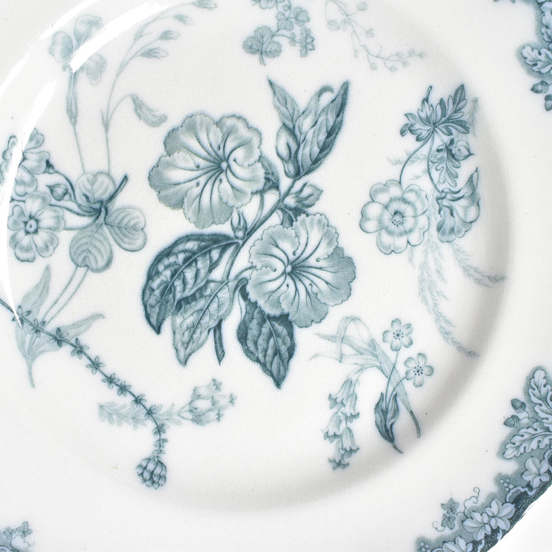 アンティークプレート イギリス窯 N92 H