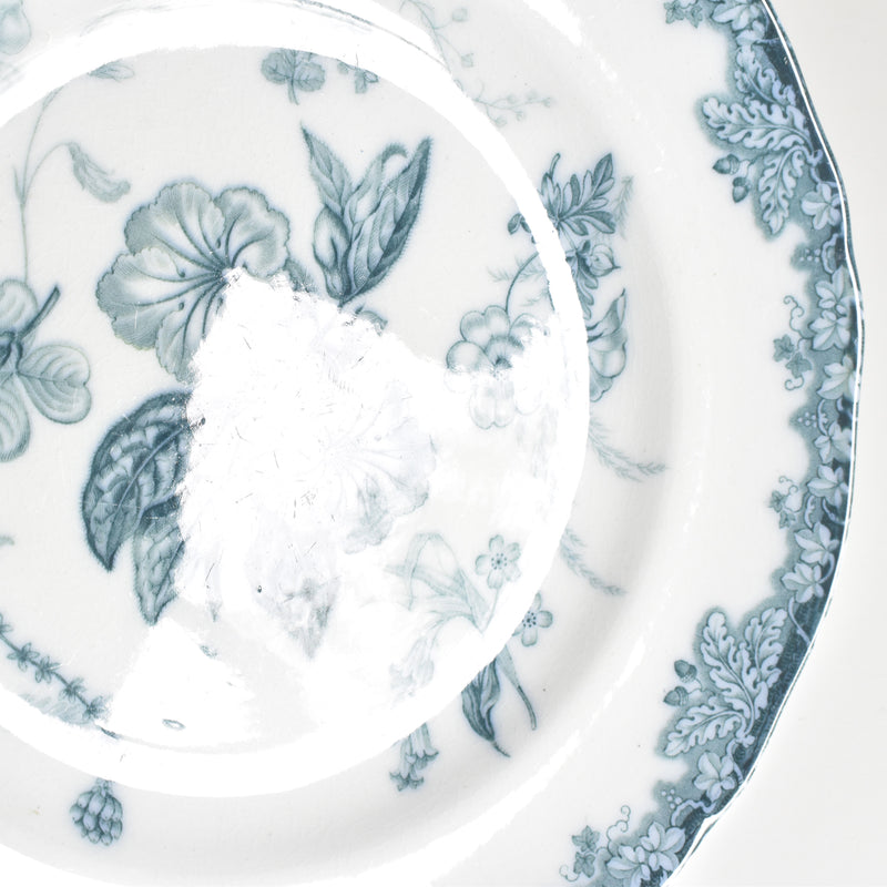 アンティークプレート イギリス窯 N92 H