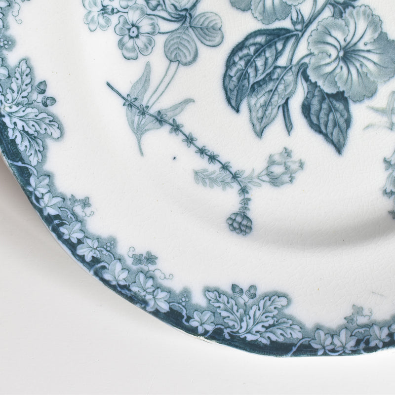 アンティークプレート イギリス窯 N92 I