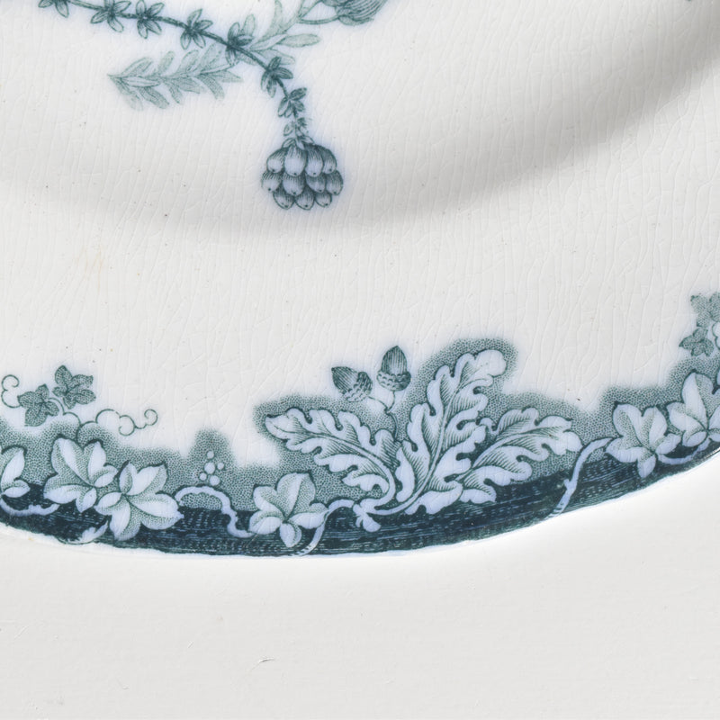 アンティークプレート イギリス窯 N92 J