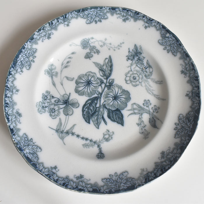 アンティークプレート イギリス窯 N92 L