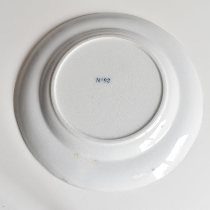Antique Plate, English Kiln, N92 L