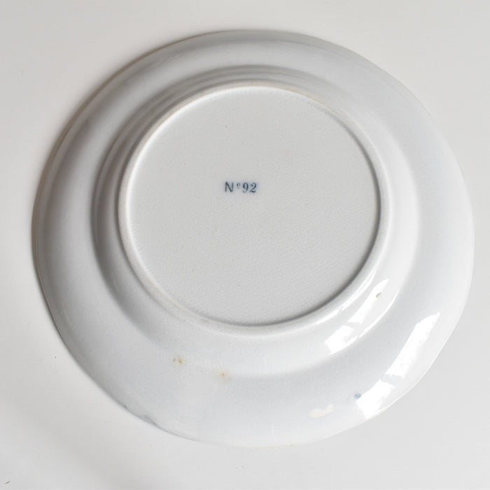 アンティークプレート イギリス窯 N92 L