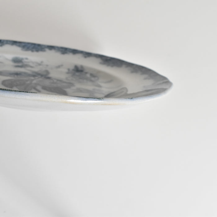 アンティークプレート イギリス窯 N92 L