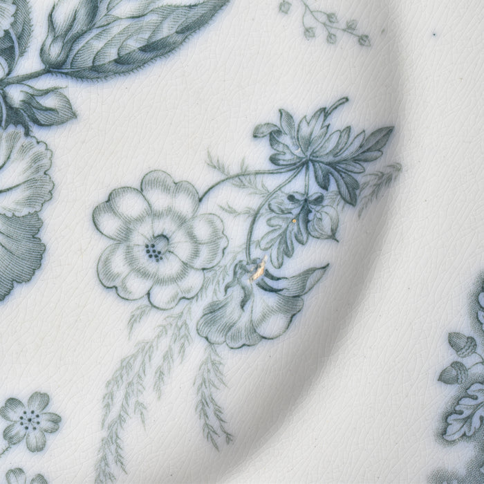 アンティークプレート イギリス窯 N92 L