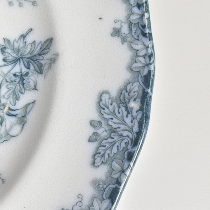 アンティークプレート イギリス窯 N92 L