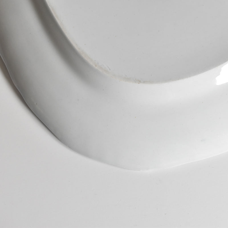 アンティーク 長方形大皿イギリス窯 N92 39.5cm