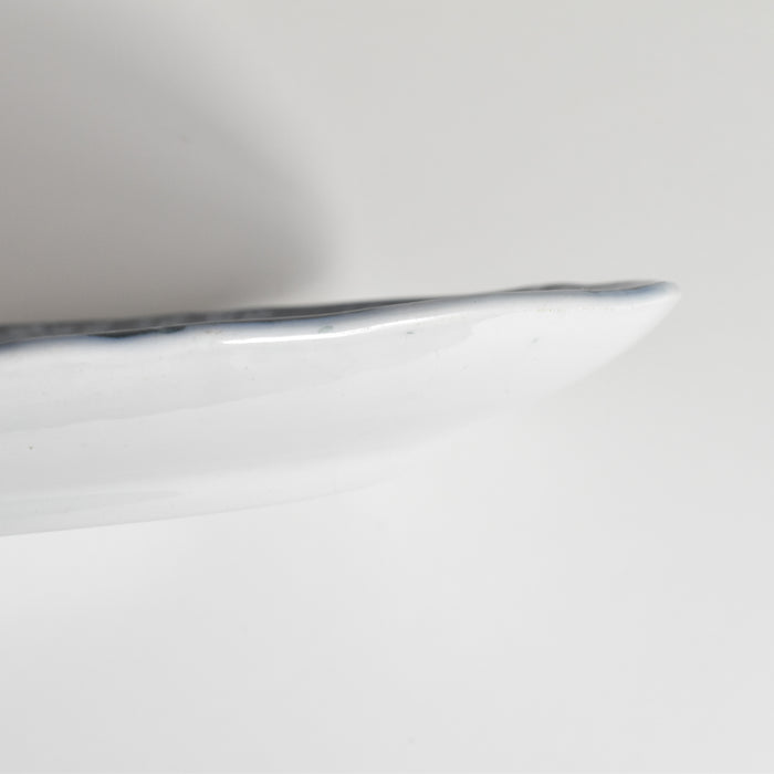 アンティーク 長方形大皿イギリス窯 N92 39.5cm — Loane Interior