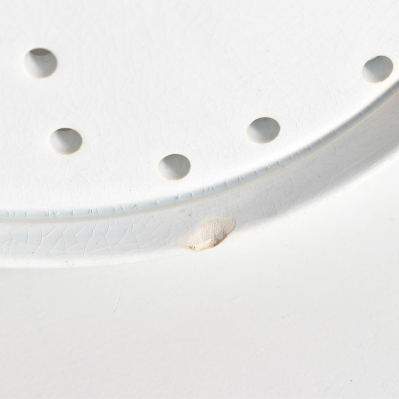 アンティーク 長方形大皿と水切りプレート イギリス窯 N92 39.5cm