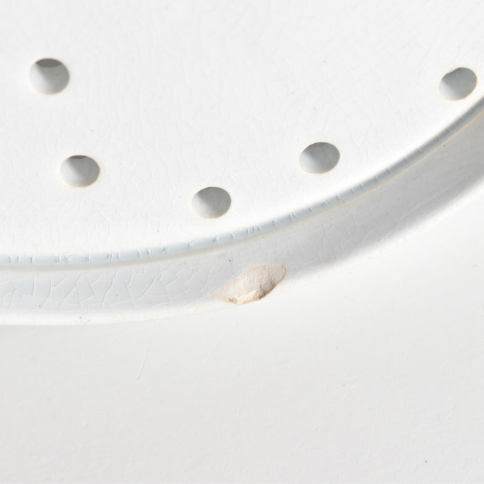 アンティーク 長方形大皿と水切りプレート イギリス窯 N92 39.5cm