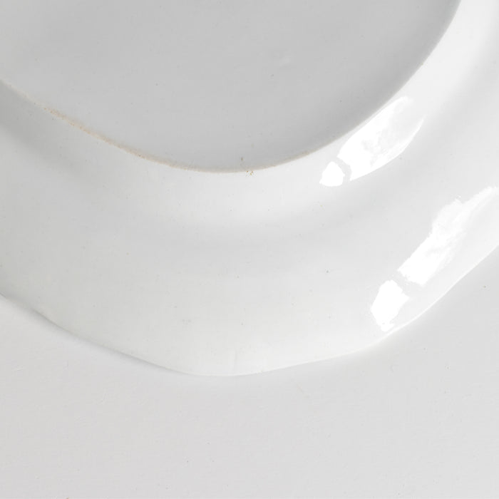 アンティーク 長方形大皿と水切りプレート イギリス窯 N92 39.5cm