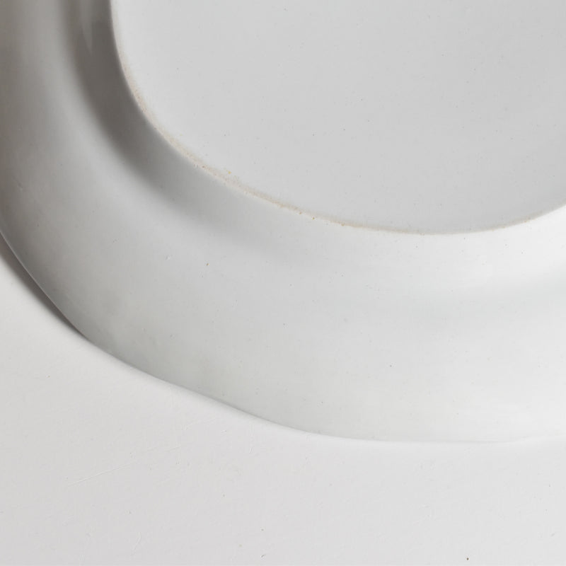 アンティーク 長方形大皿と水切りプレート イギリス窯 N92 39.5cm