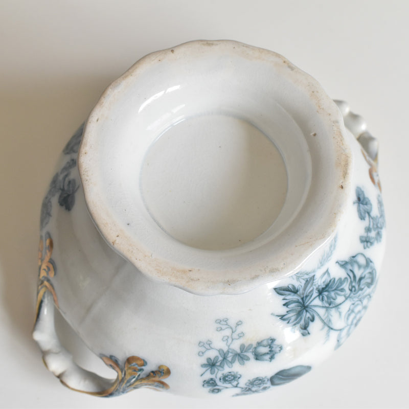 Antique Saucière & Ladle UK kiln N92