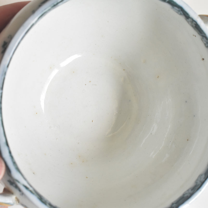 Antique Saucière & Ladle UK kiln N92
