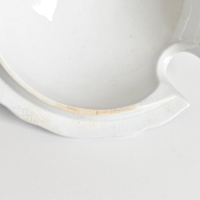 アンティークソーシエール＆レードル イギリス窯 N92