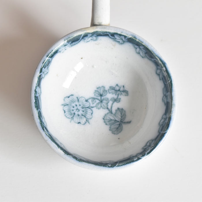 アンティークソーシエール＆レードル イギリス窯 N92