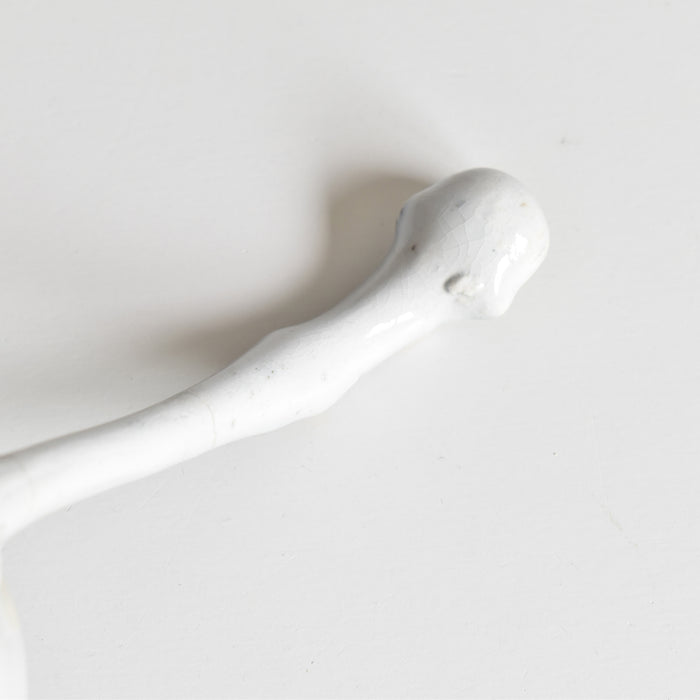 アンティークソーシエール＆レードル イギリス窯 N92