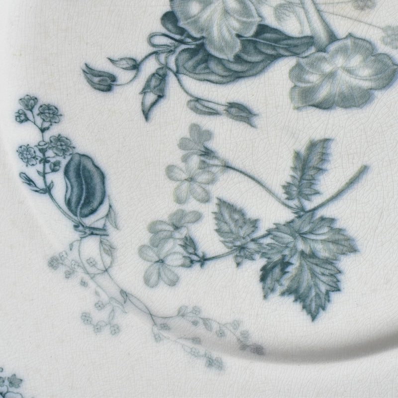Antique Large Plate, English Kiln, N92