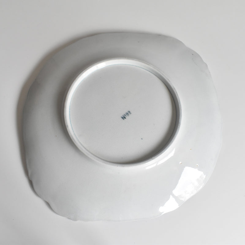 Antique Large Plate, English Kiln, N92