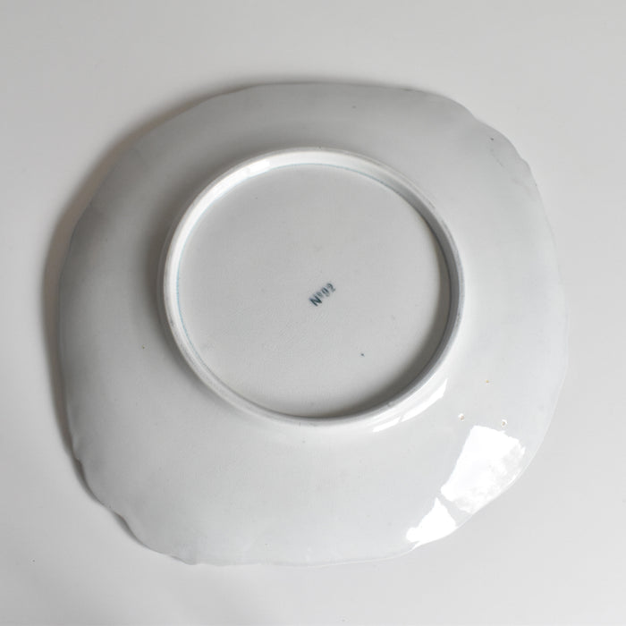 アンティーク大皿 イギリス窯 N92