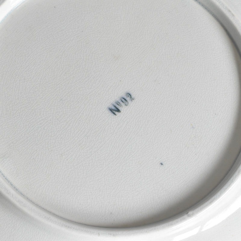 Antique Large Plate, English Kiln, N92