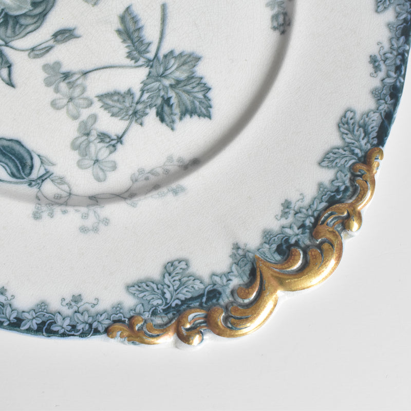 Antique Large Plate, English Kiln, N92