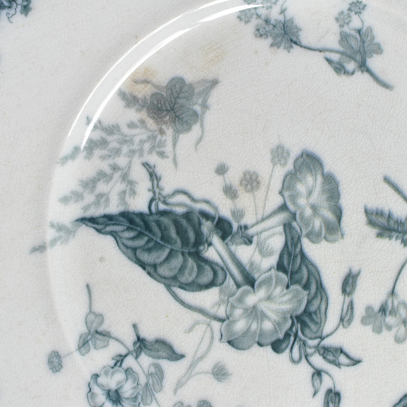Antique Large Plate, English Kiln, N92