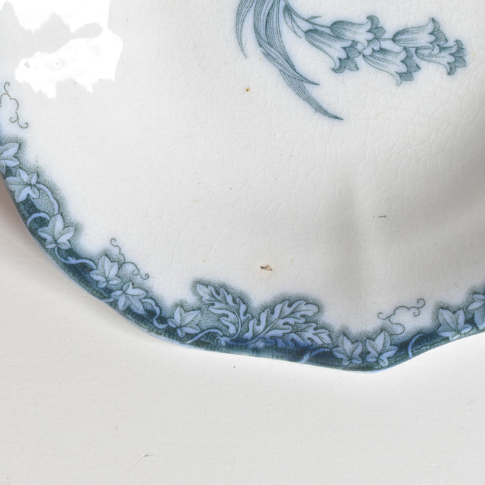 アンティークスモールプレートプレート イギリス窯 N92 A