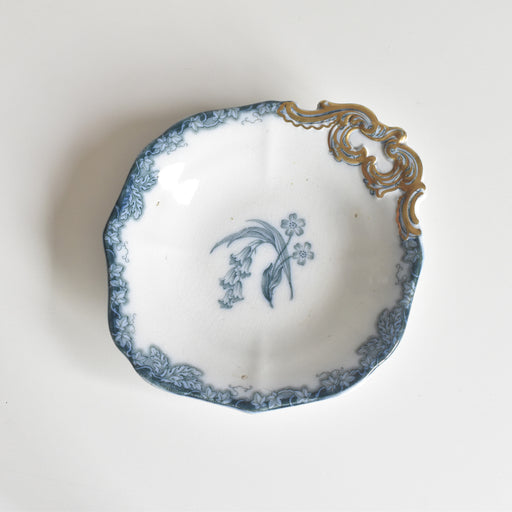 アンティークスモールプレートプレート イギリス窯 N92 A