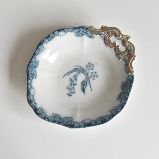 アンティークスモールプレートプレート イギリス窯 N92 B