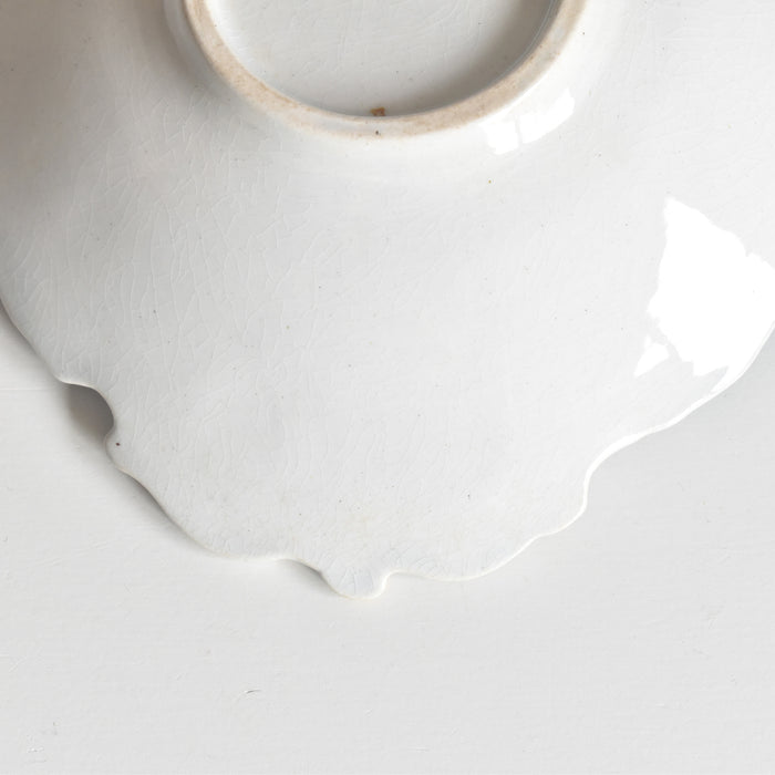 アンティークスモールプレートプレート イギリス窯 N92 B