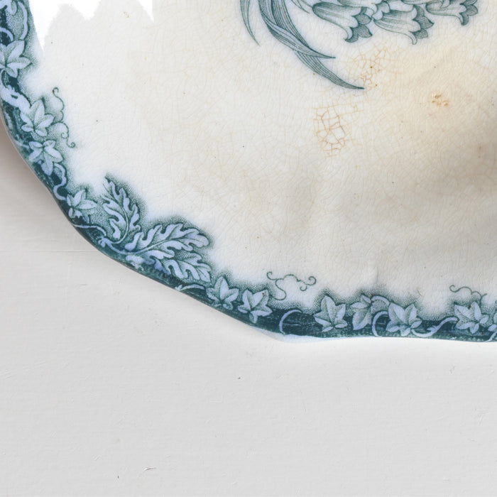 アンティークスモールプレートプレート イギリス窯 N92 C