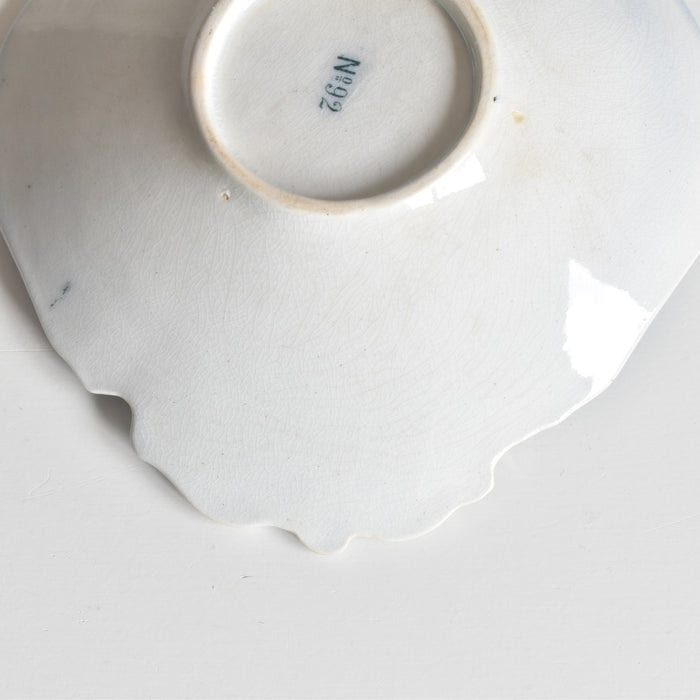 アンティークスモールプレートプレート イギリス窯 N92 C