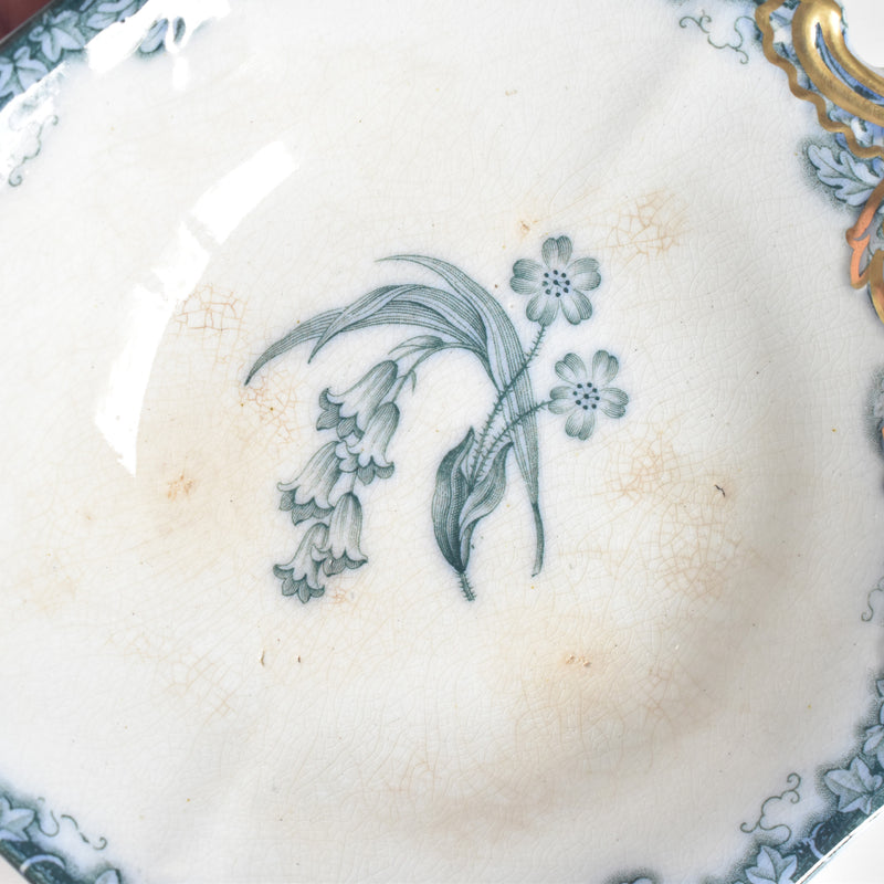 Antique Small Plate, British Kiln N92 C