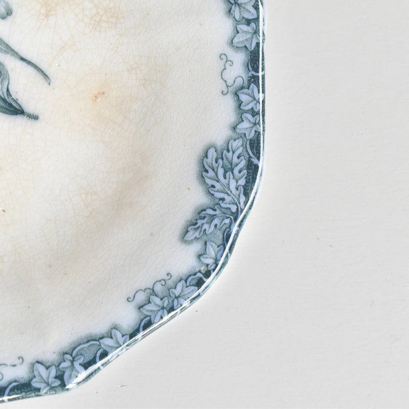 Antique Small Plate, British Kiln N92 C