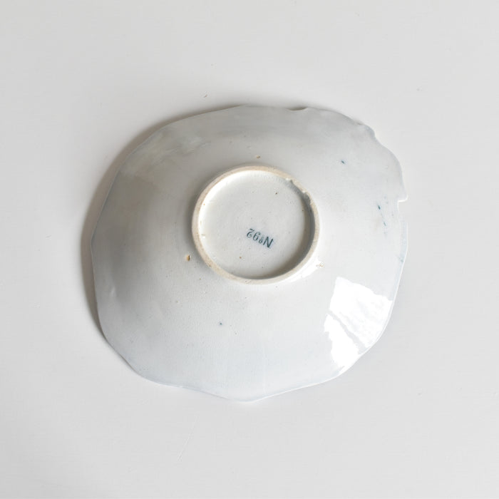 アンティークスモールプレートプレート イギリス窯 N92 D