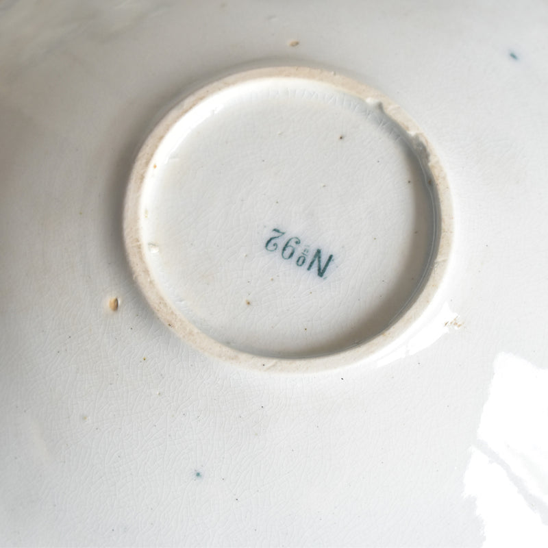 Antique Small Plate - British Kiln - N92 D