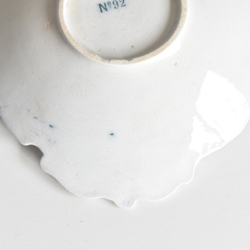 Antique Small Plate - British Kiln - N92 D