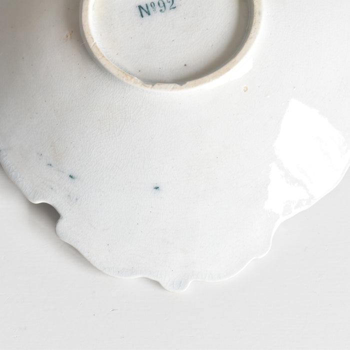 アンティークスモールプレートプレート イギリス窯 N92 D